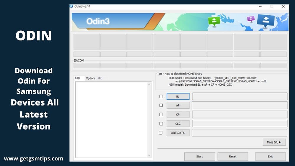 Download Odin 3.14.1 For Samsung Devices All Latest Version by getgsmtips