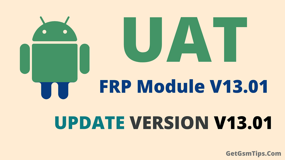 [UAT] FRP Module v13.01 setup