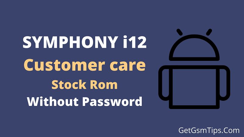 Symphony i12 device image