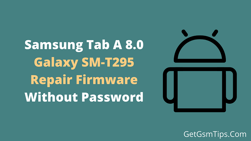 Samsung Tab A 8.0 SM-T295