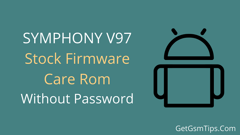 Symphony V97 Flash File