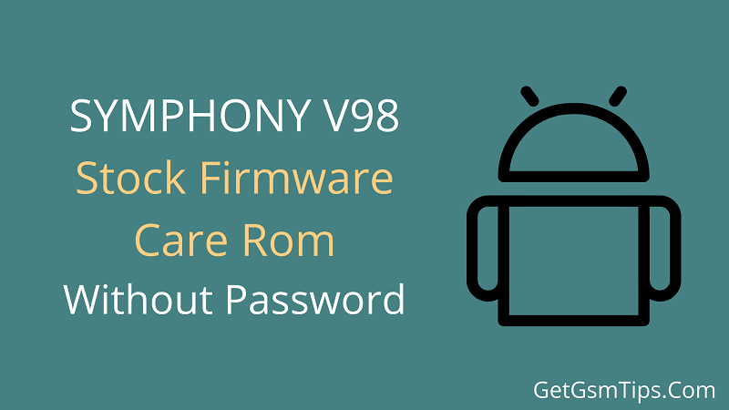 Symphony V98 Flash File