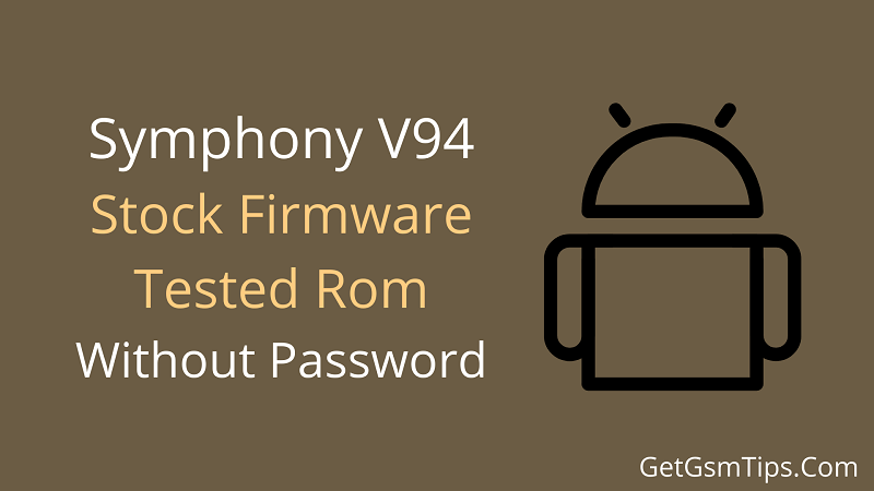 Symphony V94 Flash File