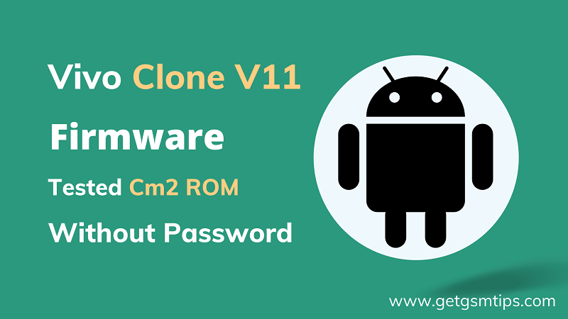 Vivo Clone V11 MT6580 Flash File