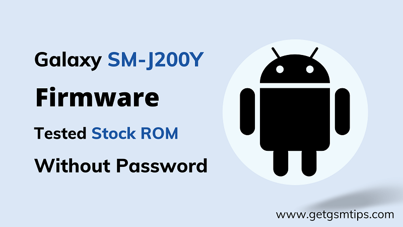Samsung SM-J200Y Firmware