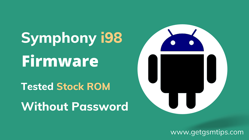 Symphony i98 Flash File