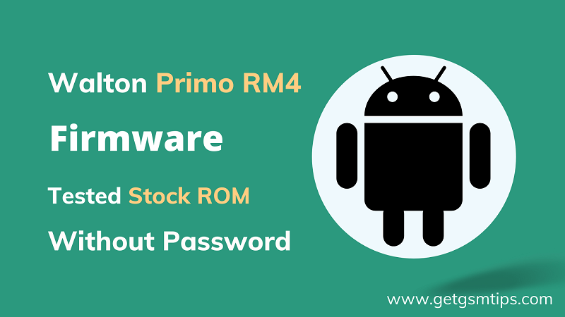 Walton Primo RM4 Flash File