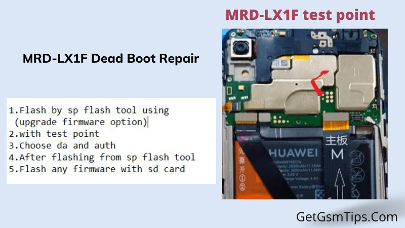 MRD-LX1F test point