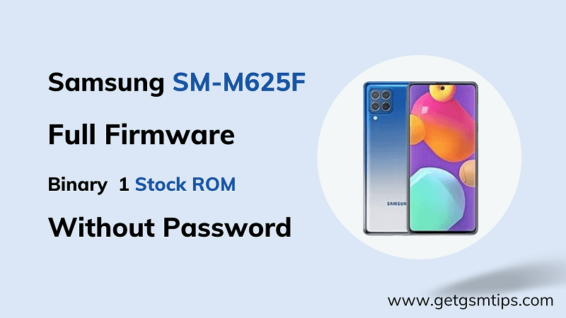 SM-M625F Binary 1 Full Firmware