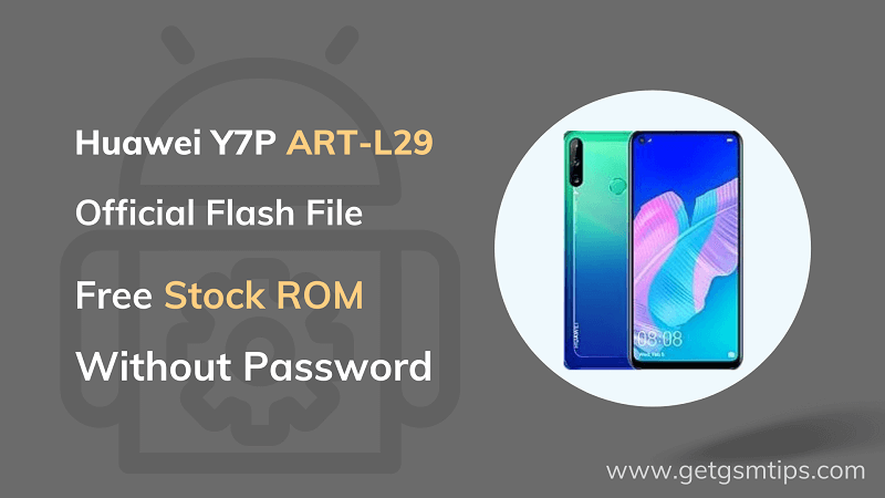 Huawei Y7P ART-L29 Firmware