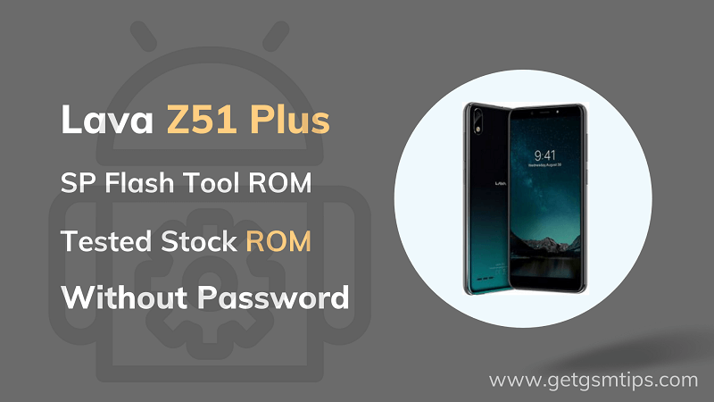 Lava Z51 Plus Firmware