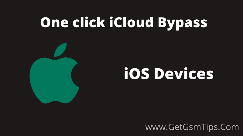 One click iCloud Bypass