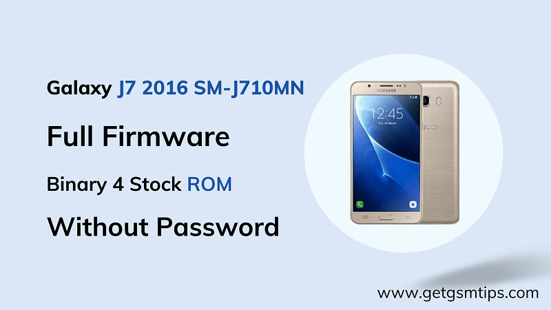 SM-J710MN Binary 4 Full Firmware