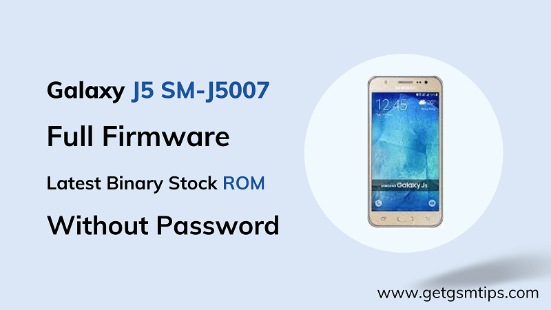 Repair Full Firmware For SM-J5007