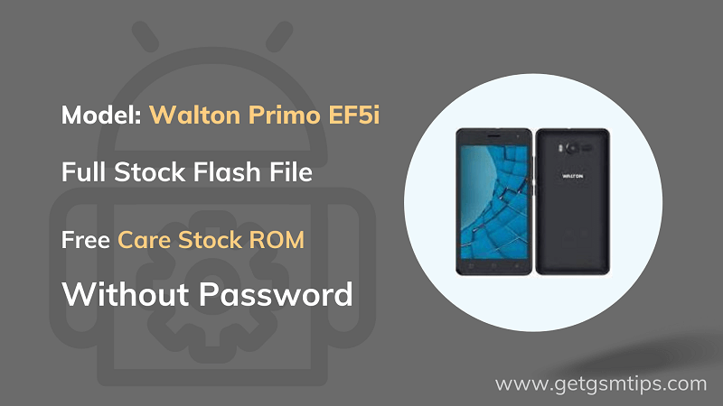 Walton Primo EF5i Flash File