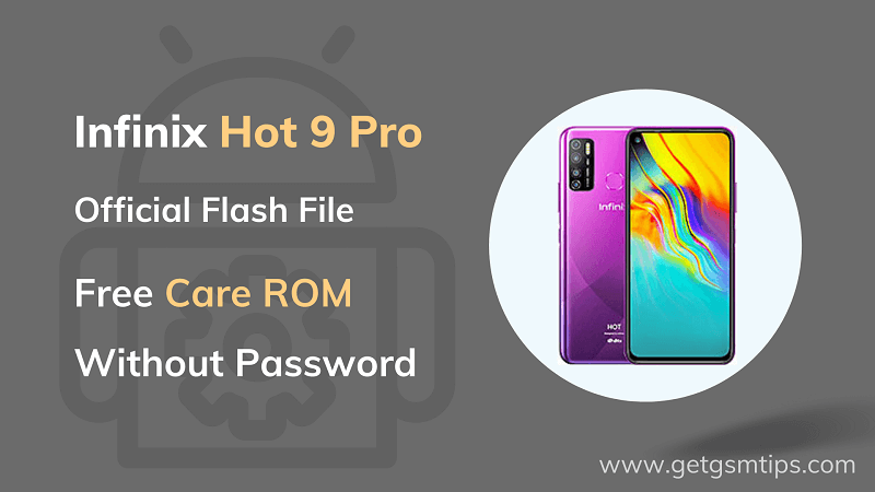 Infinix Hot 9 Pro X655F Firmware