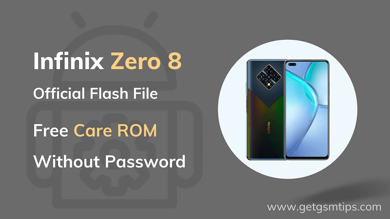 Infinix Zero 8 X687B Firmware