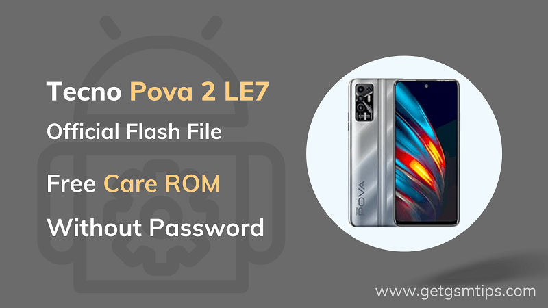 Tecno Pova 2 LE7 Firmware