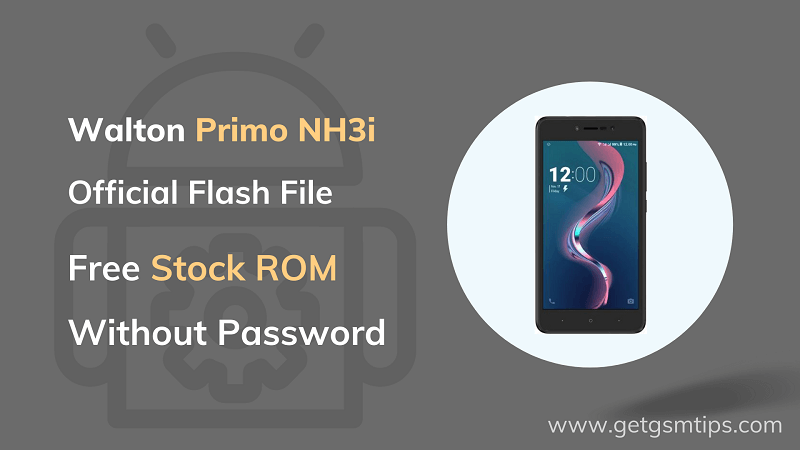 Walton Primo NH3i Firmware