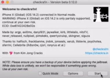 checkra1n jailbreak