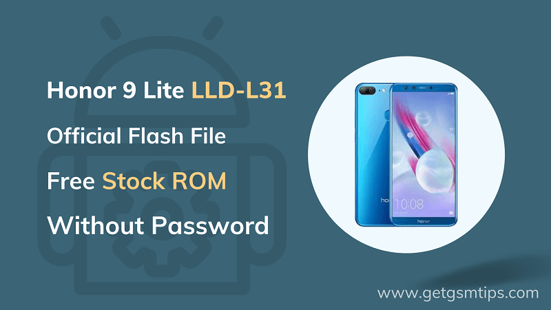 Huawei Honor 9 Lite LLD-L31 Firmware