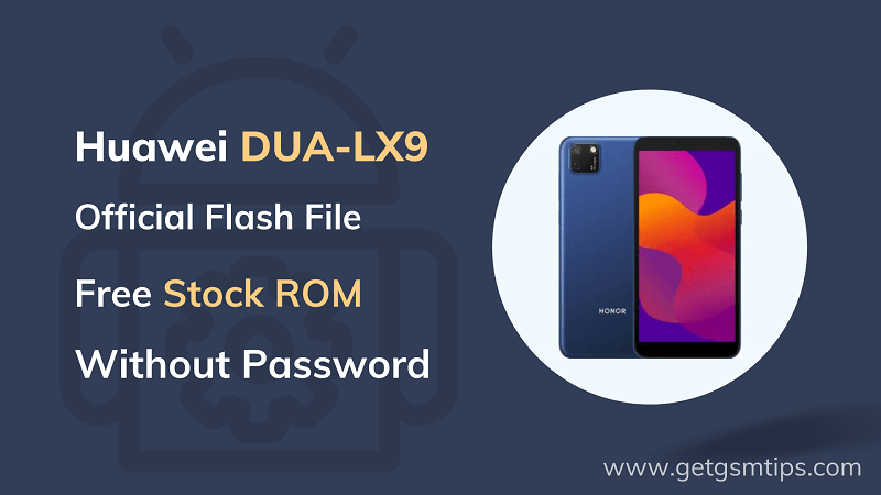 Huawei Honor 9S DUA-LX9 Firmware