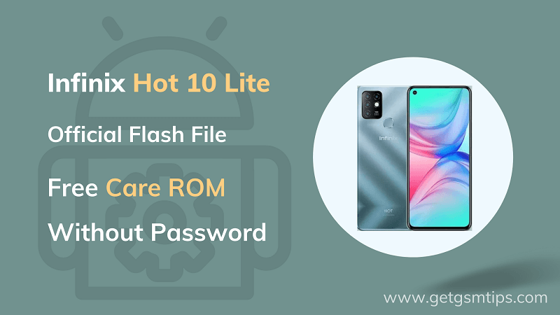 Infinix Hot 10 Lite (X657B) Flash File