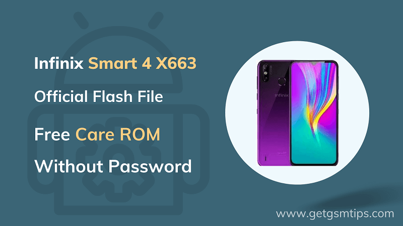 Infinix Smart 4 X663 Flash File
