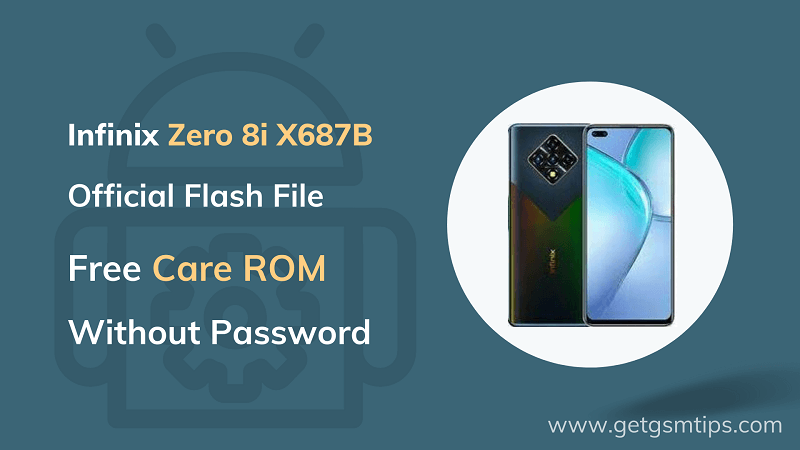 Infinix Zero 8i X687B Flash File