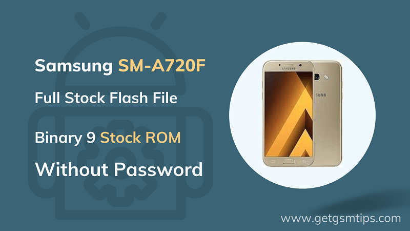 SM-A720F Binary 9 Full Firmware