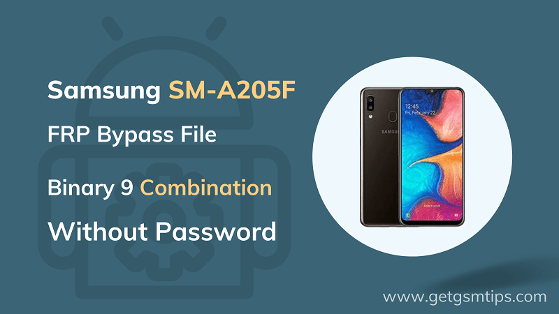 Samsung SM-A205F U9 Combination File