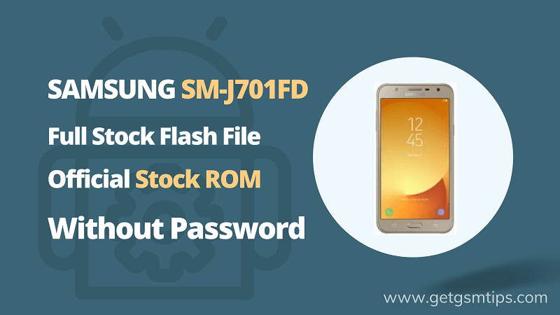 Samsung SM-J701FD Firmware