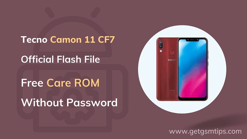 Tecno CF7 Firmware