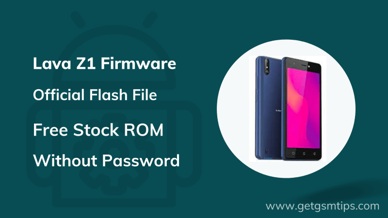 Lava Z1 Flash File
