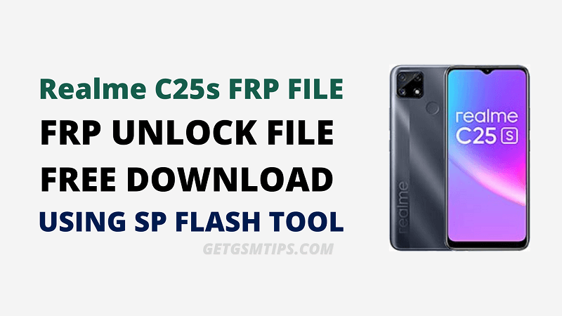 Realme C25s Frp File