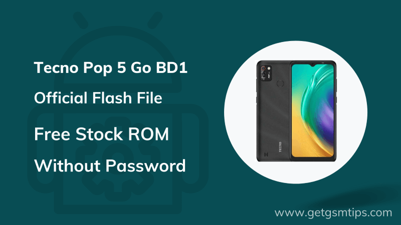 Tecno Pop 5 Go BD1 Flash File