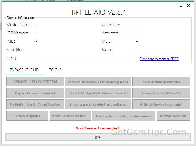 iFrpfile All In One Tool AIO v2.8.4