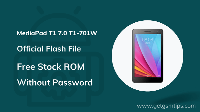 Huawei MediaPad T1 7.0 (T1-701W) Firmware