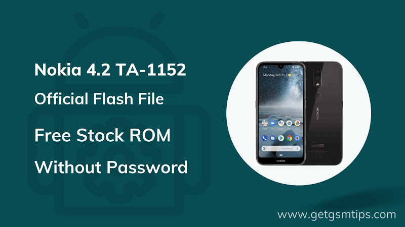 Nokia 4.2 TA-1152 Firmware