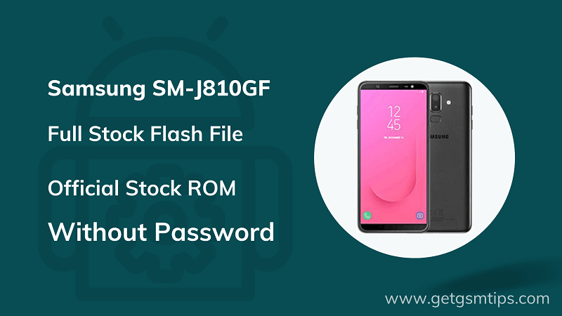 Samsung SM-J810GF Firmware