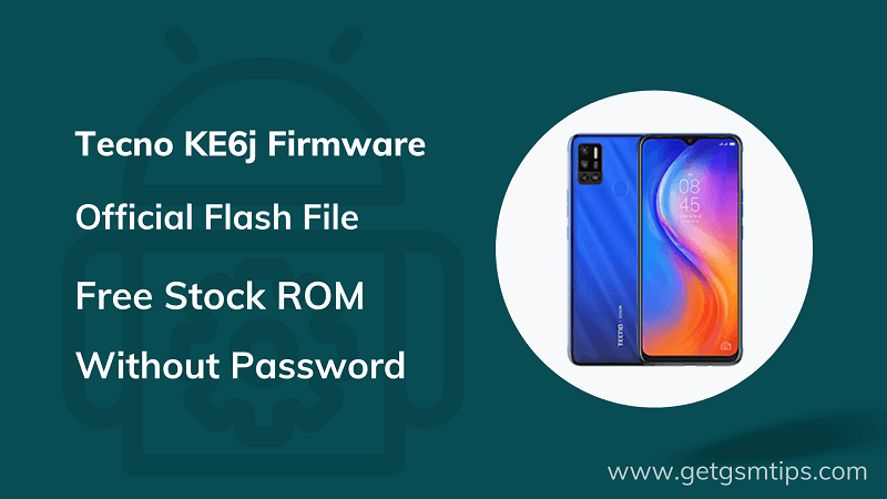 Tecno KE6j Firmware