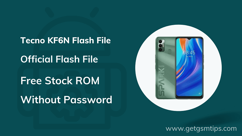 Tecno KF6N Flash File