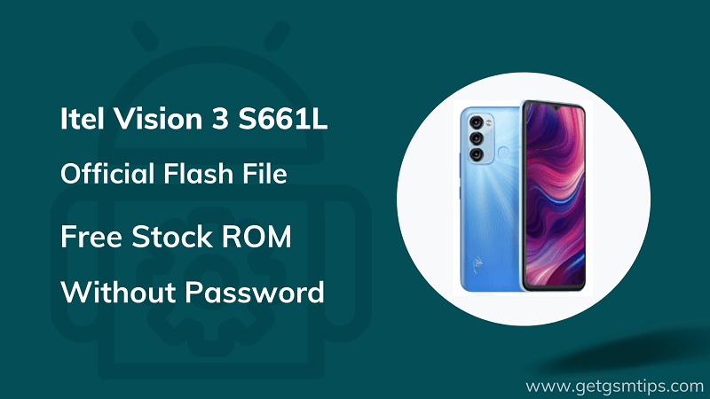 Itel Vision 3 S661L Flash File