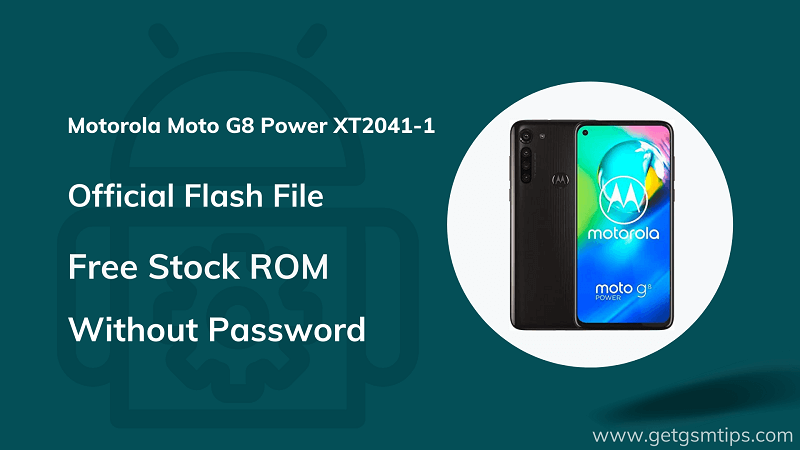 Motorola Moto G8 Power XT2041-1 Firmware