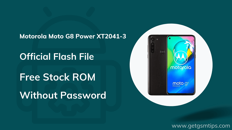 Motorola Moto G8 Power XT2041-3 Firmware
