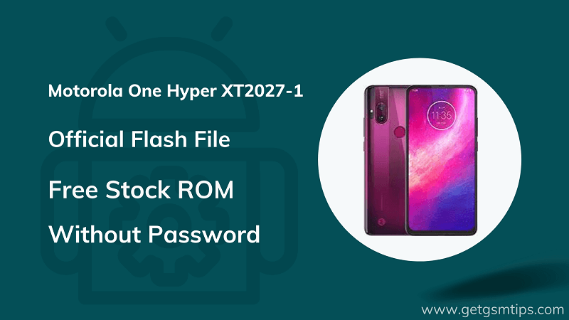 Motorola One Hyper XT2027-1 Firmware