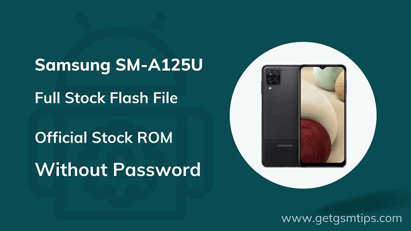 Samsung SM-A125U Firmware