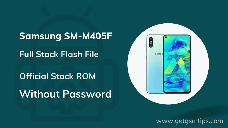 Samsung SM-M405F Firmware