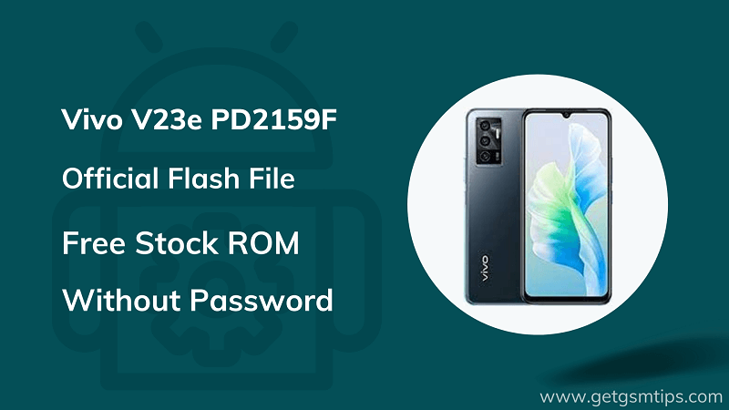 Vivo V23e PD2159F Firmware