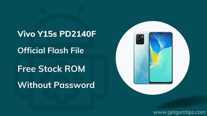 Vivo Y15s PD2140F Firmware